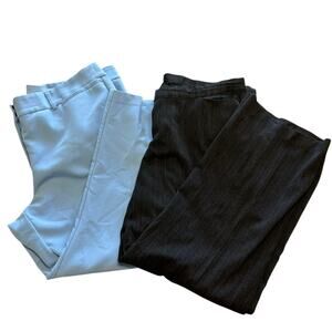 Lane Bryant Pants Womens Size 20 Bundle Blue Black Professional Office Work Play